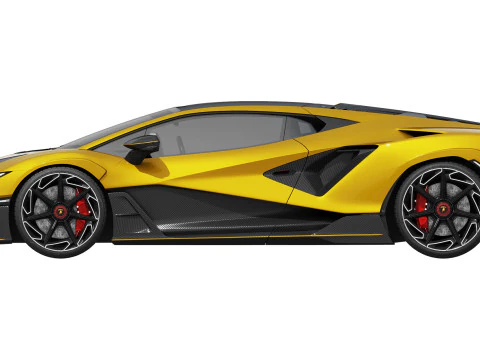 Supercar Fenomeno 2026 3D Model