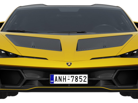 Supercar Fenomeno 2026 3D Модель