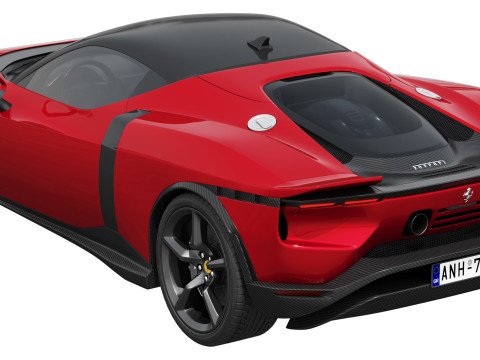 Ferrari 849 Testarossa 2026 3D 모델