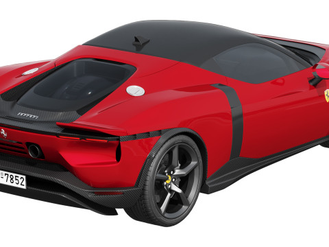 Ferrari 849 Testarossa 2026 3D 모델