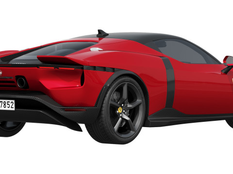 Ferrari 849 Testarossa 2026 3D 모델