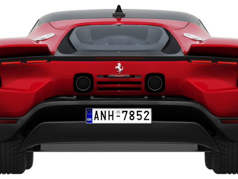 Ferrari 849 Testarossa 2026 3D 모델