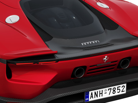 Ferrari 849 Testarossa 2026 3D 모델