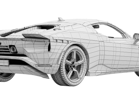 Ferrari 849 Testarossa 2026 3D 모델