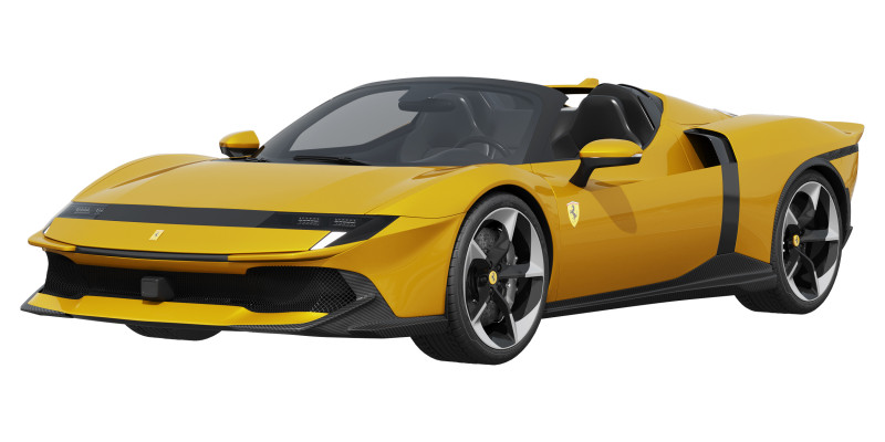 Ferrari 849 Testarossa Spider 2026 3Dモデル .c4d .max .obj .3ds .fbx .stl .blend