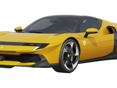 Ferrari 849 Testarossa Spider 2026 3Dモデル