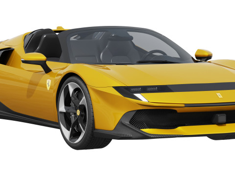Ferrari 849 Testarossa Spider 2026 3Dモデル