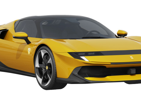 Ferrari 849 Testarossa Spider 2026 3Dモデル