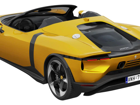 Ferrari 849 Testarossa Spider 2026 Modello 3D