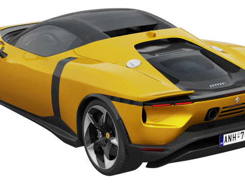Ferrari 849 Testarossa Spider 2026 3Dモデル