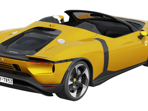 Ferrari 849 Testarossa Spider 2026 Modello 3D
