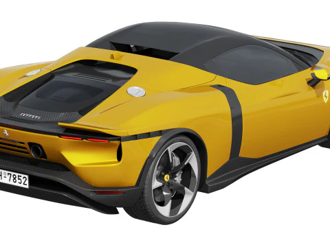 Ferrari 849 Testarossa Spider 2026 Modello 3D