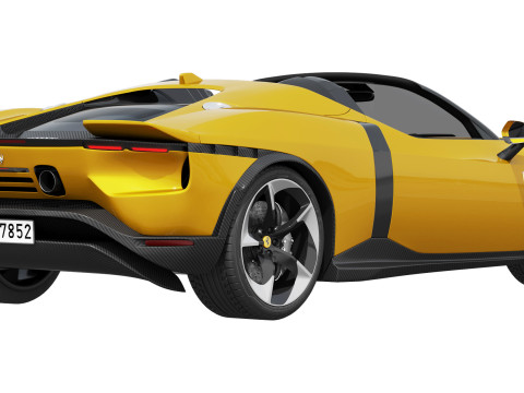 Ferrari 849 Testarossa Spider 2026 3Dモデル
