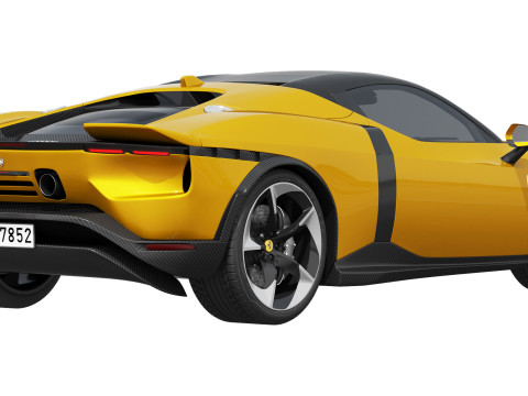 Ferrari 849 Testarossa Spider 2026 3Dモデル