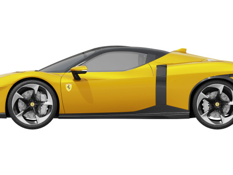 Ferrari 849 Testarossa Spider 2026 3Dモデル