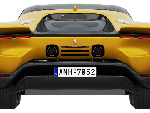 Ferrari 849 Testarossa Spider 2026 3Dモデル
