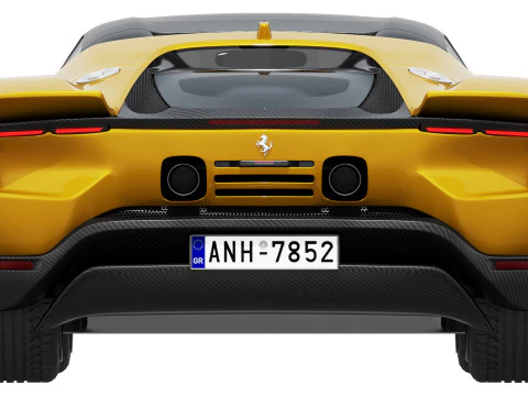 Ferrari 849 Testarossa Spider 2026 Modello 3D