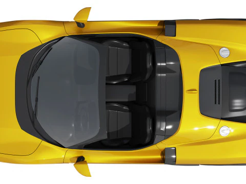 Ferrari 849 Testarossa Spider 2026 Modello 3D