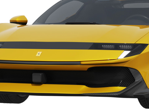 Ferrari 849 Testarossa Spider 2026 3Dモデル