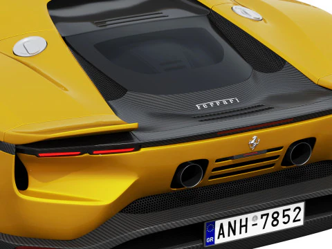 Ferrari 849 Testarossa Spider 2026 Modello 3D