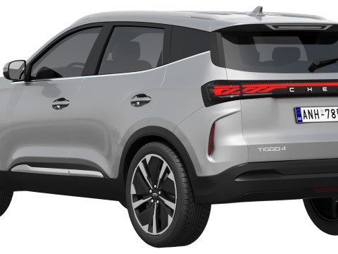 Chery Tiggo 4 2026 3D Модель