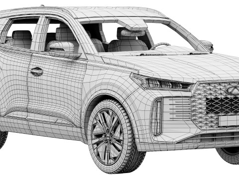 Chery Tiggo 4 2026 3D Модель