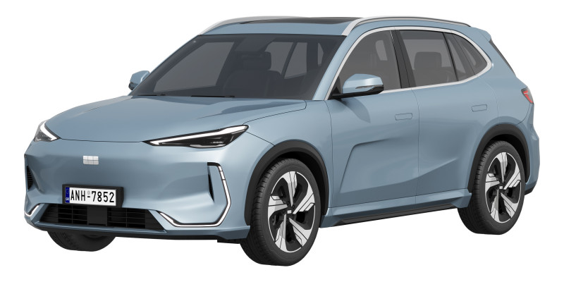 Geely EX5 2025 3D Modell .c4d .max .obj .3ds .fbx .stl .blend