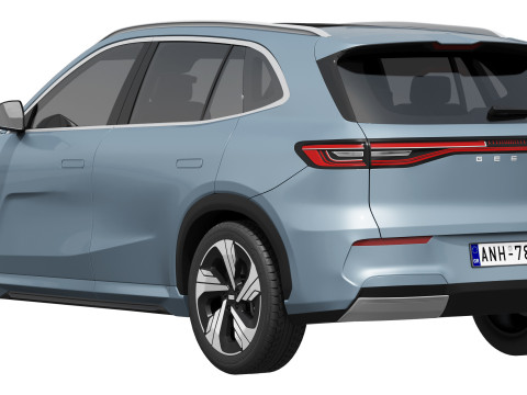 Geely EX5 2025 3D Modell