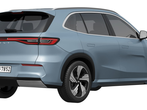 Geely EX5 2025 3D Modell