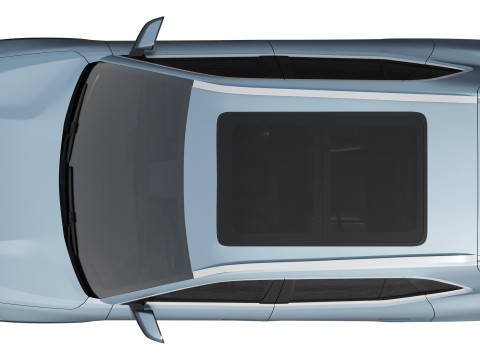 Geely EX5 2025 3D Modell