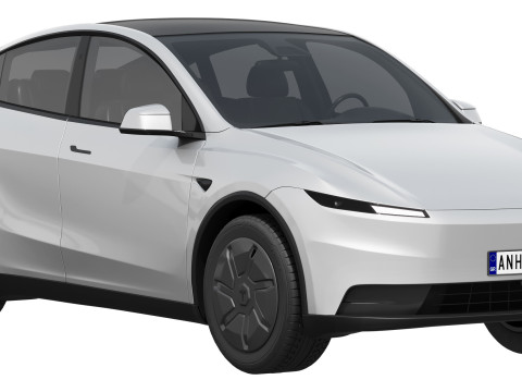 Tesla Model Y Standard 2026 3D Модель