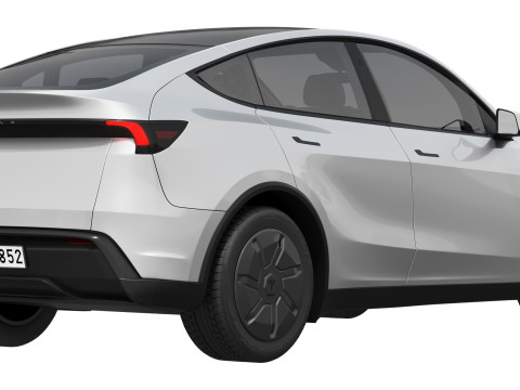Tesla Model Y Standard 2026 3D Модель
