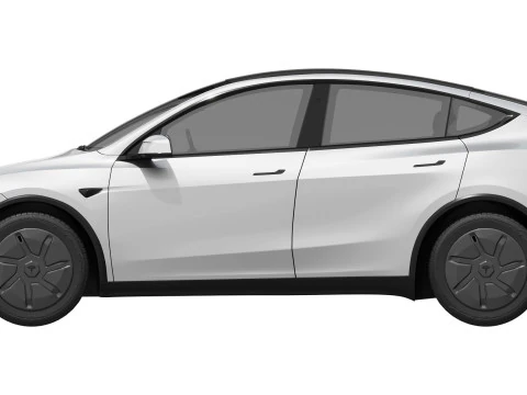 Tesla Model Y Standard 2026 3D Model