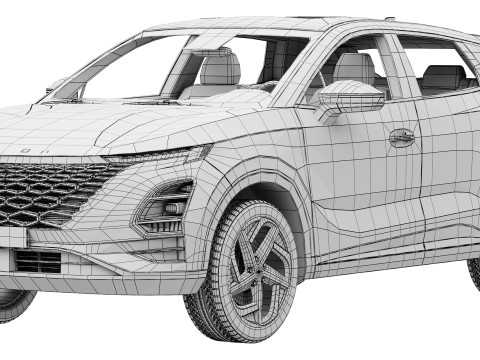 Omoda 5 2024 3D Модель