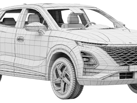 Omoda 5 2024 3D Модель