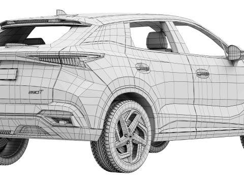 Omoda 5 2024 3D Модель