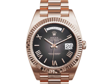 Rolex DAY-DATE 40 228235 Modello 3D