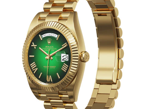 Rolex DAY-DATE 40 228238 Modello 3D