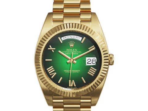 Rolex DAY-DATE 40 228238 Modello 3D
