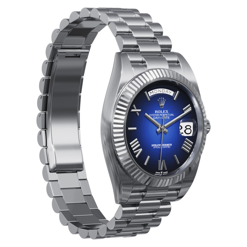 RolexDAY-DATE 40 228236 3D Model .c4d .max .obj .3ds .fbx .stl .blend
