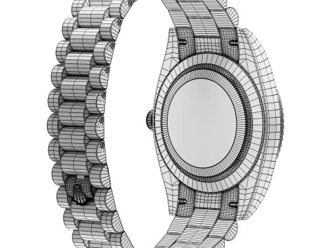 Rolex DAY-DATE 40 228236 Modello 3D