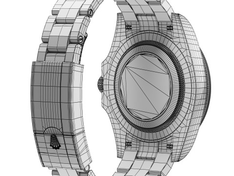 ロレックス エクスプローラー II 3Dモデル