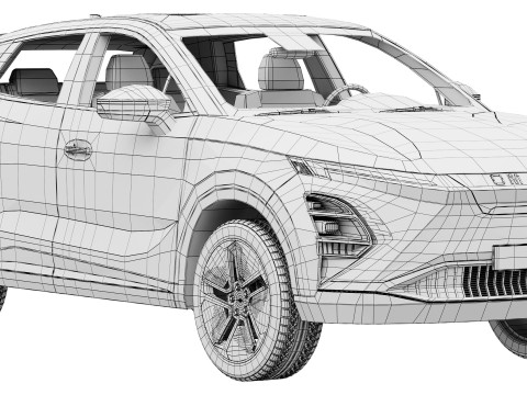 Omoda E5 2025 Modelo 3D