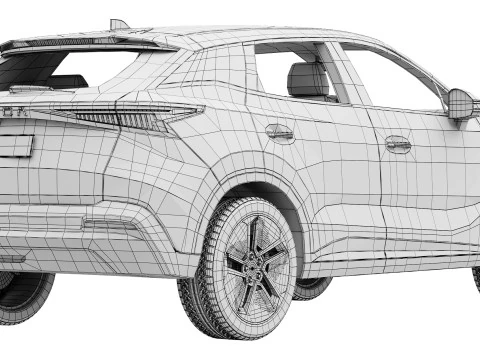 Omoda E5 2025 Model 3D