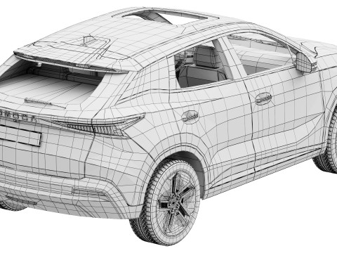 Omoda E5 2025 Modelo 3D