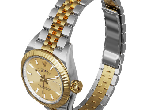 RolexLady-Datejust 279173 3D Model