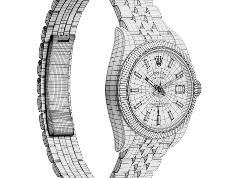 RolexLady-Datejust 279173 3D Model