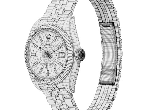 RolexLady-Datejust 279173 3D Model