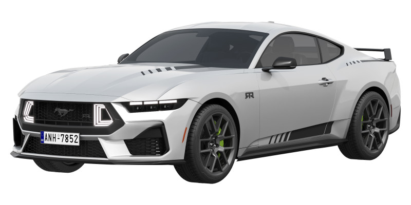 Mustang RTR 2026 3D Model .c4d .max .obj .3ds .fbx .stl .blend
