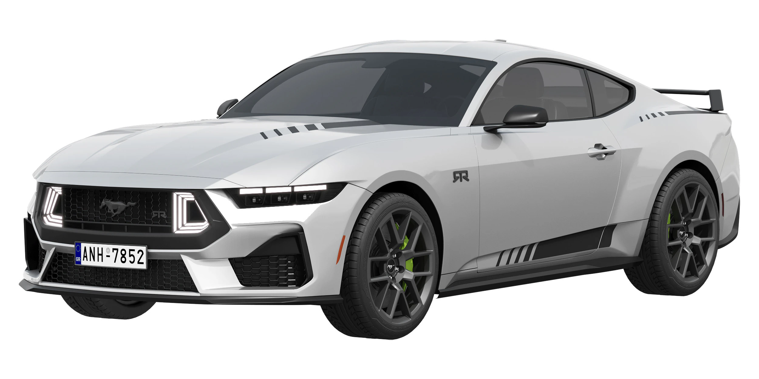 Mustang RTR 2026 3D Model .c4d .max .obj .3ds .fbx .stl .blend 
